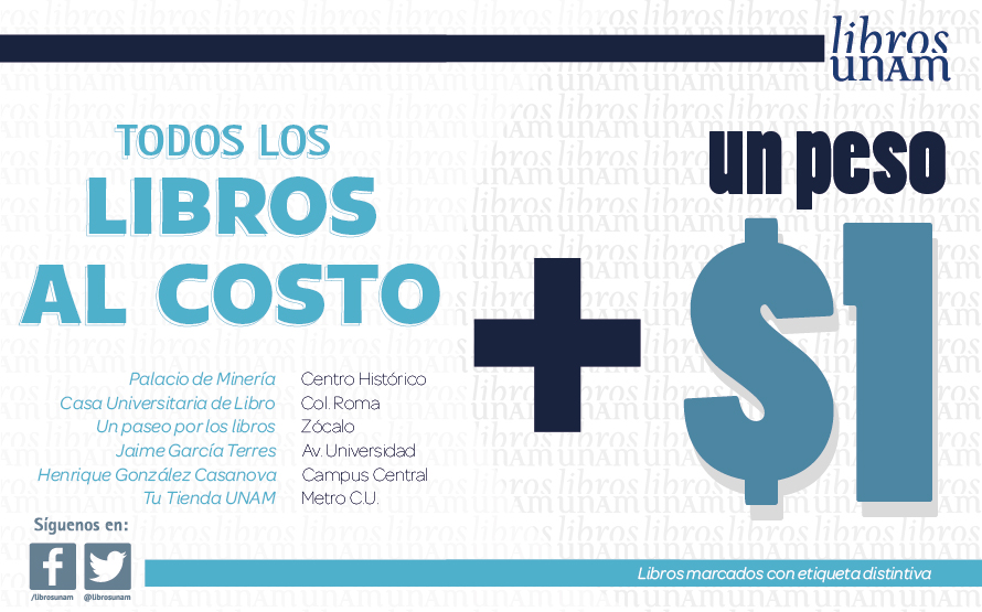 Costo +$1 en nuestras librerías