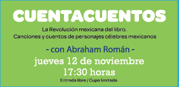 Cuentacuentos para festejar el  libro nacional del libro