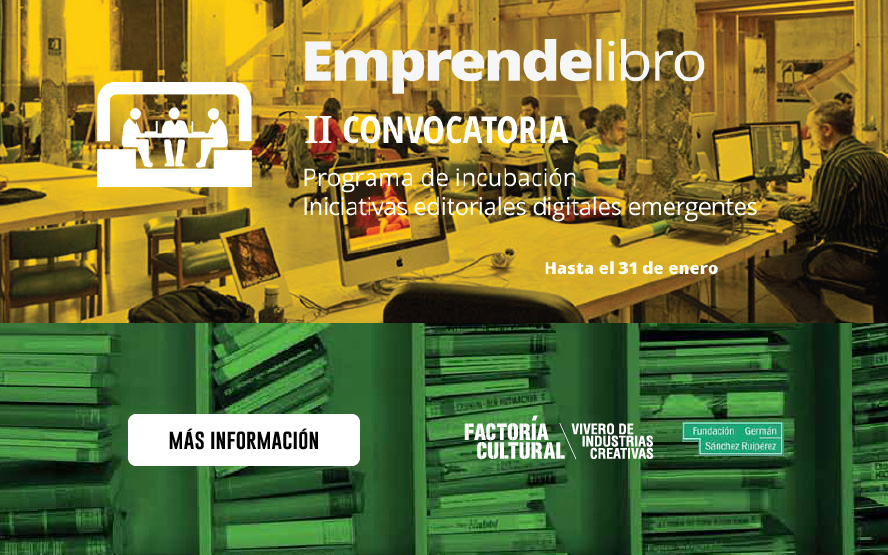Emprendelibro, convocatoria de apoyo a la edición innovadora