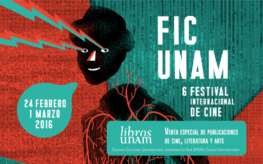 Venta especial de publicaciones de cine y arte,  en el marco del FICUNAM 2016