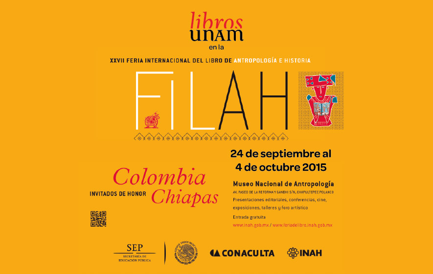 Libros UNAM en la FILAH 2015:  Obras para conocer culturas y sus historias