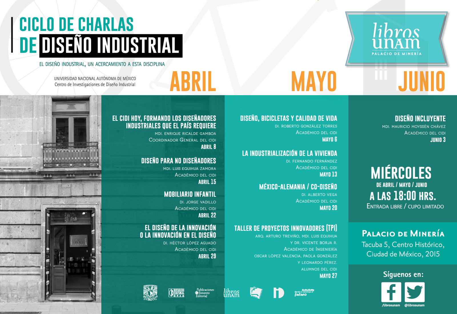 Ciclo de charlas de diseño industrial