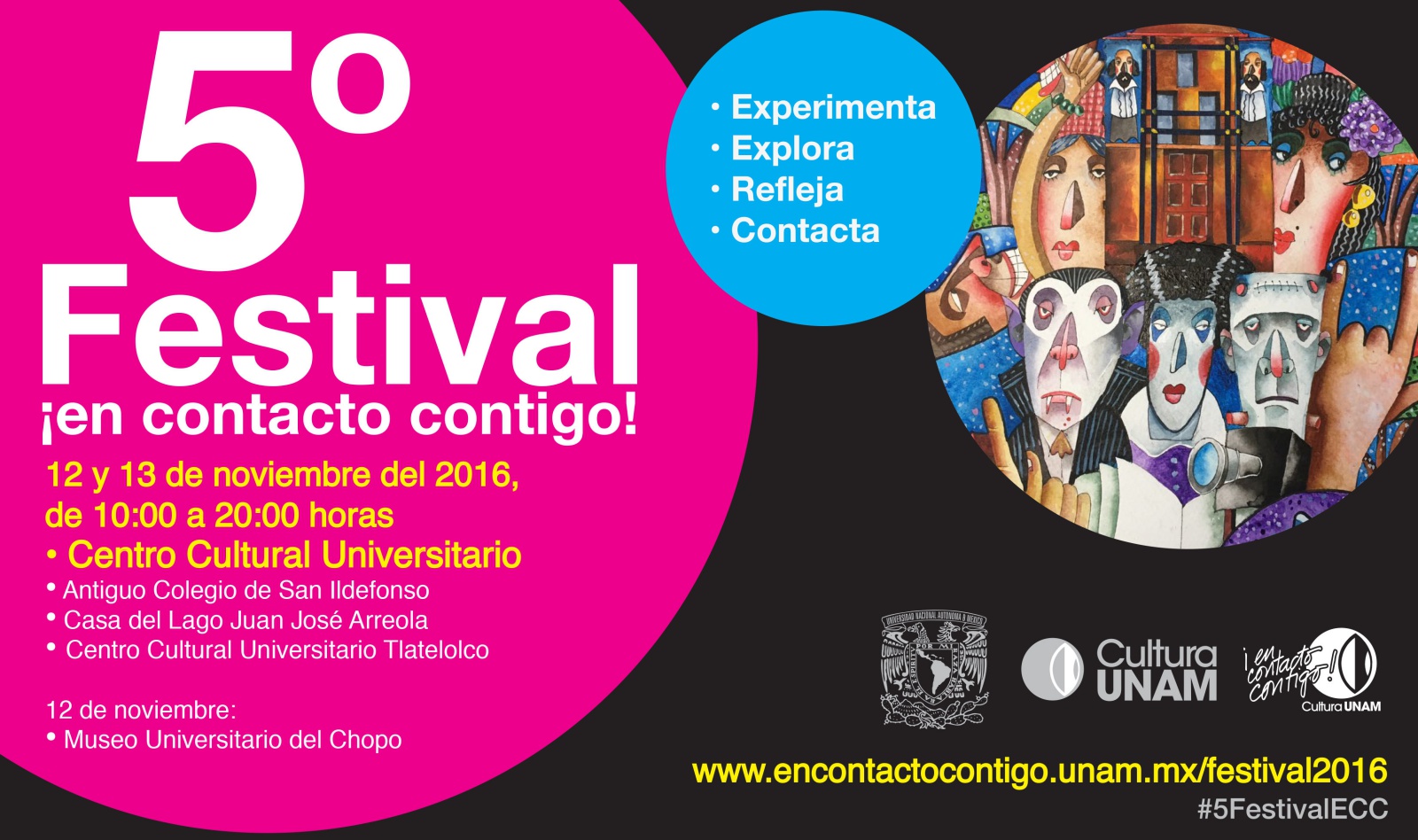 Libros UNAM participa en el 5º Festival ¡En contacto contigo!