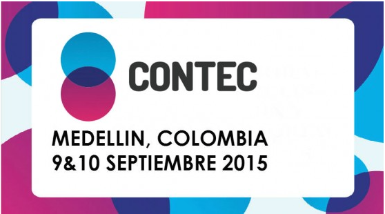 Libros UNAM presente en CONTEC, en Medellín, Colombia.