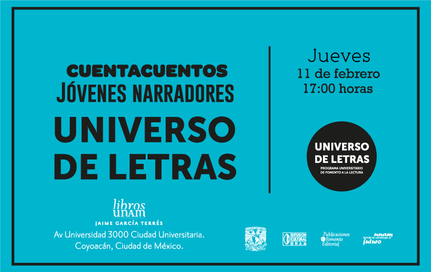 Jóvenes cuentacuentos en la librería Jaime García Terrés