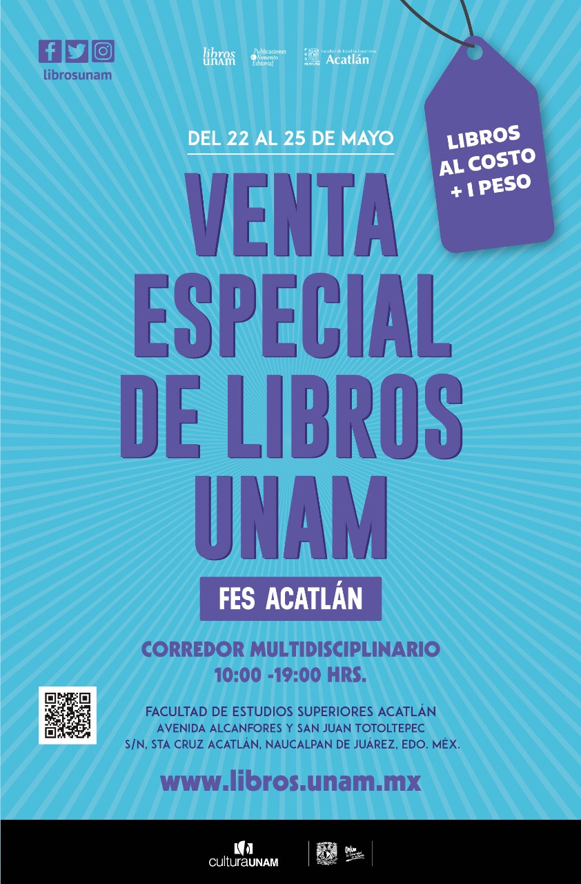 Llega la Venta Especial de Libros UNAM a la FES Acatlán