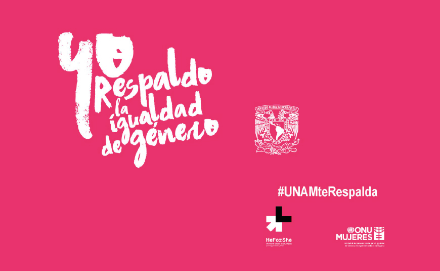 Libros UNAM se suma a la campaña He for She-UNAM (#UNAMteRespalda)