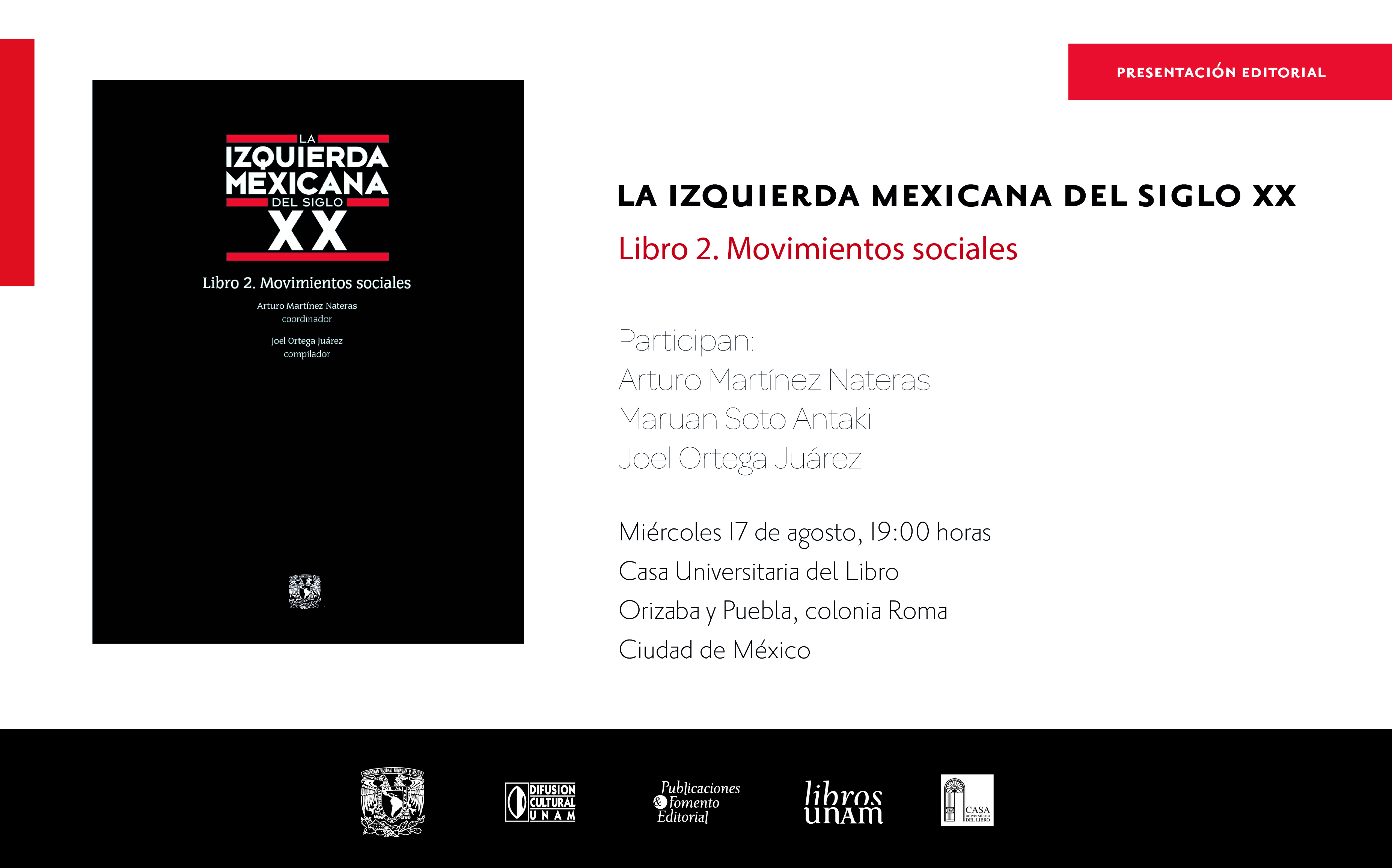 La historia mexicana desde sus movimientos sociales de izquierda