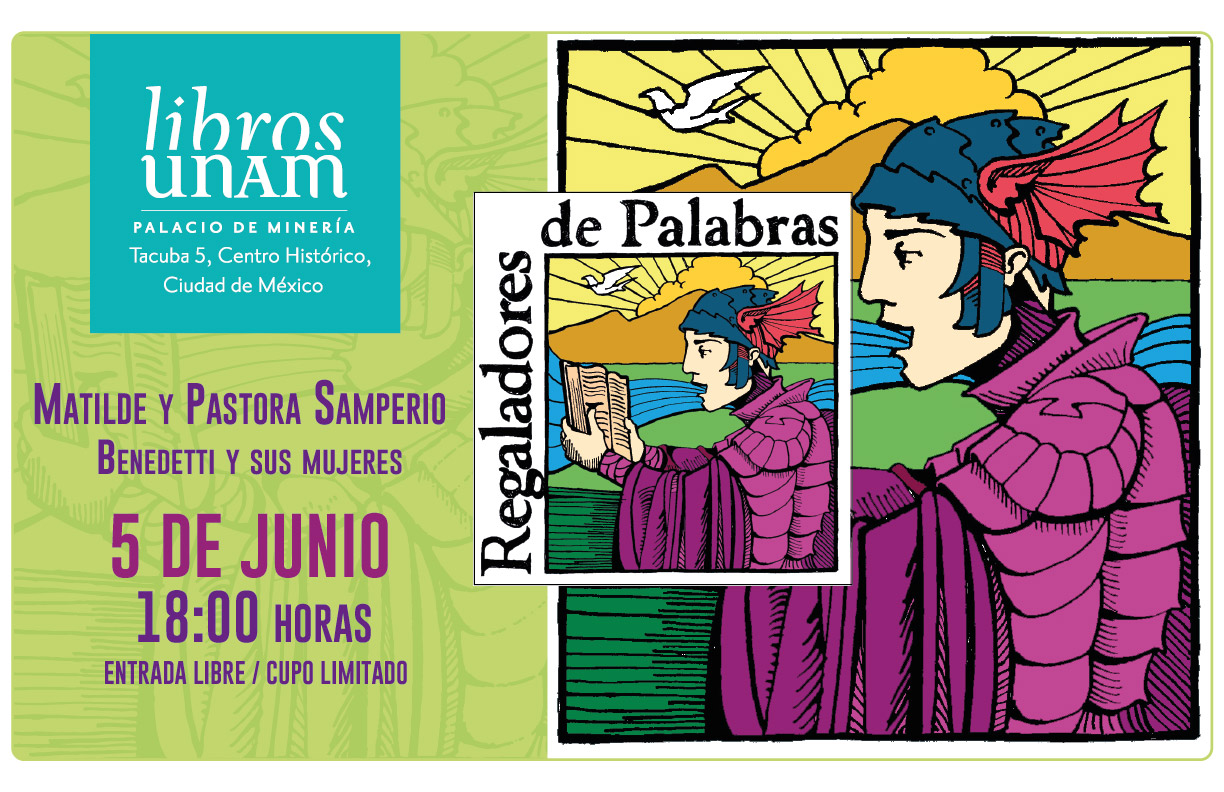 Regaladores de palabras: historias de obsequio en  Libros UNAM Palacio de Minería